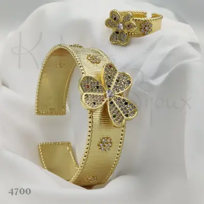 Duo Trèfle Cristal GN