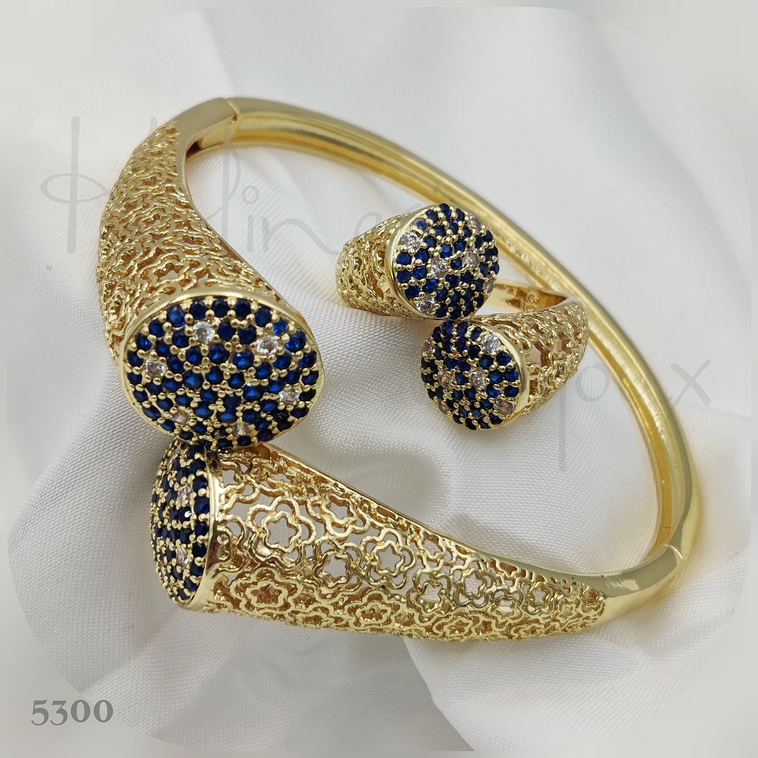 Duo CRN Bleu Zircons DS