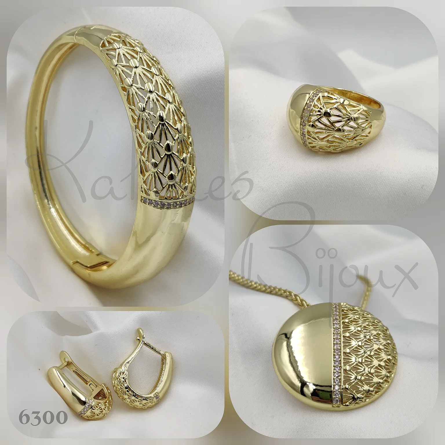 Parure CRN Zircons DS