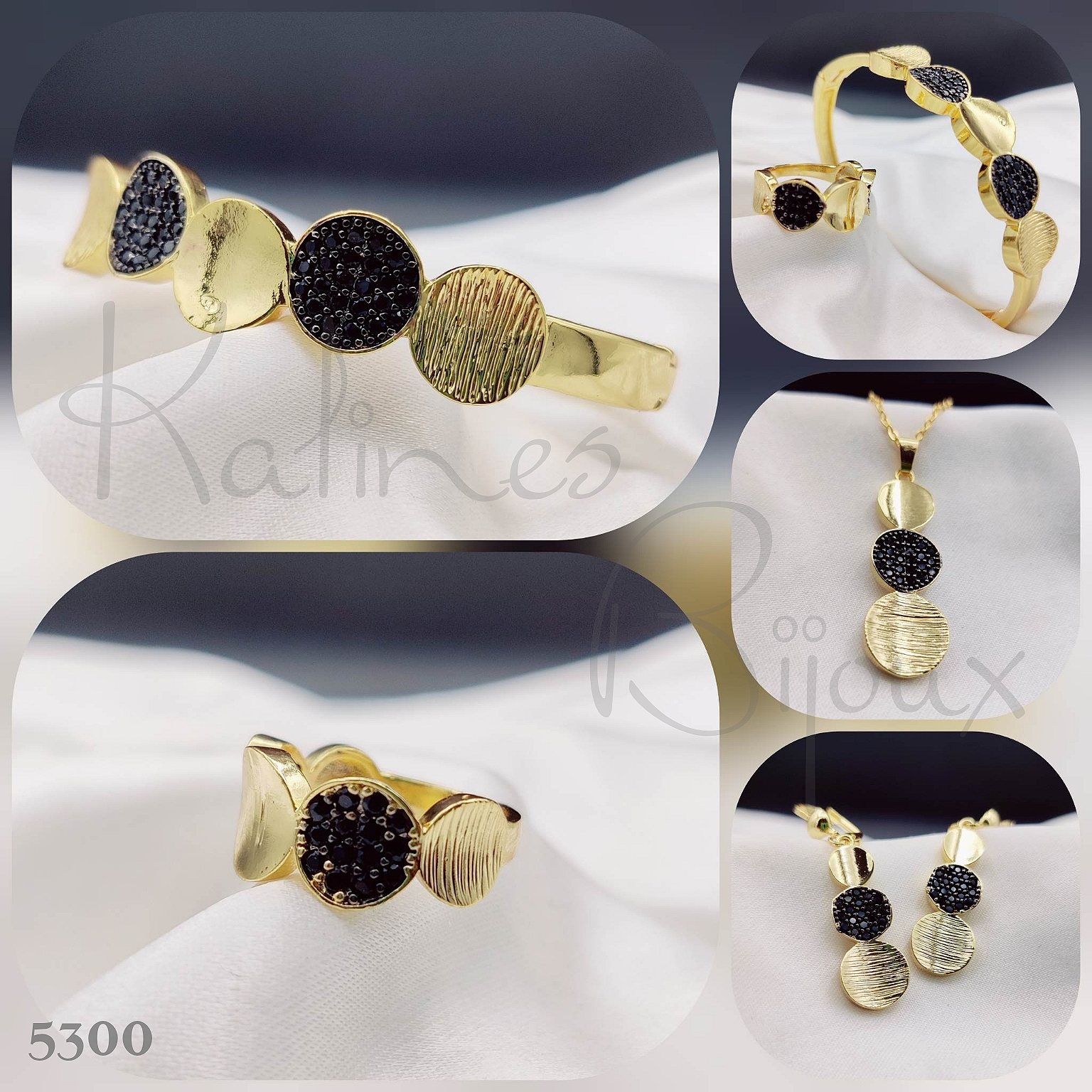 Parure Black Circles DS